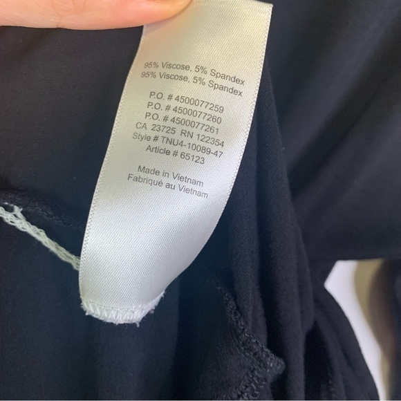 ARITZIA Wilfred Black Celles Black Color Top Size S - Picture 6 of 12